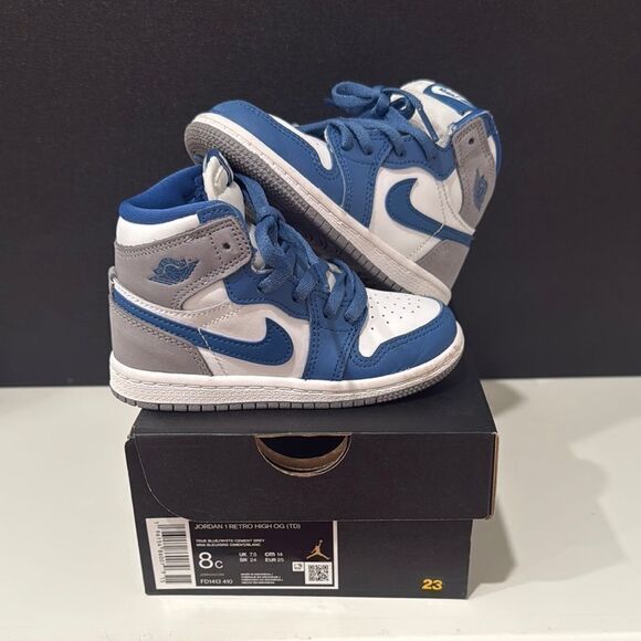 Kids Jordan 1 Retro High OG - Picture 1 of 7